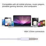 سماعات أذن سلكية EarPods مع تحكم سلكي وميكروفون، أبيض، ذهبي وردي، أحمر، أزرق، أسود، أخضر، برتقالي، أرجواني