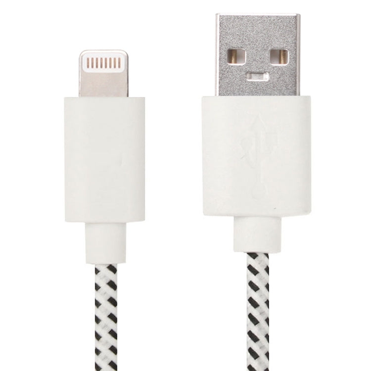كابل شحن ونقل بيانات USB بنمط شبكة نايلون بطول 3 أمتار لأجهزة iPhone و iPad