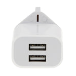 محول شاحن USB بمنفذين 5V 2A