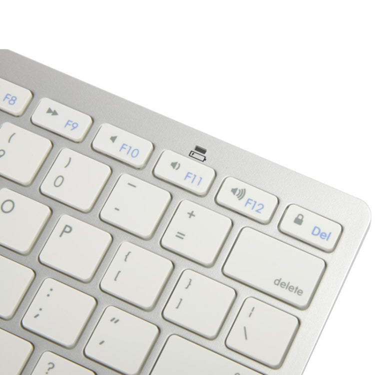 لوحة مفاتيح ABS فائقة النحافة بتقنية Bluetooth 3.0 لجهاز iPad Air 2 / iPAD Air / iPad 6 / iPad 5 / iPad mini 1 / 2 / 3 / iPad الجديد (iPad 3) / iPad، iPhone 4 و 4S / 3G، Sony PS3، الهواتف الذكية BK3001