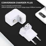 محول طاقة USB بقوة 10 واط شاحن سفر، قابس أوروبي
