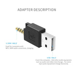محول شحن وموصل بيانات USB لجهاز iPod shuffle الجيل الثالث / الثاني، الطول: 4.6 سم