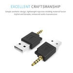 محول شحن وموصل بيانات USB لجهاز iPod shuffle الجيل الثالث / الثاني، الطول: 4.6 سم