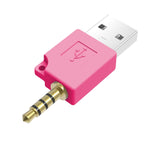 محول شحن وموصل بيانات USB لجهاز iPod shuffle الجيل الثالث / الثاني، الطول: 4.6 سم