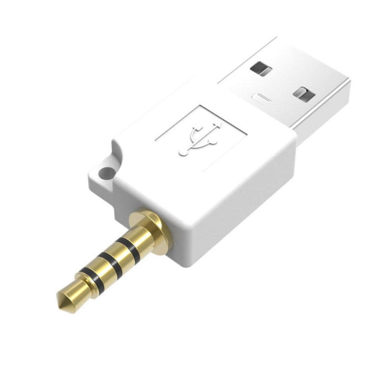 محول شحن وموصل بيانات USB لجهاز iPod shuffle الجيل الثالث / الثاني، الطول: 4.6 سم