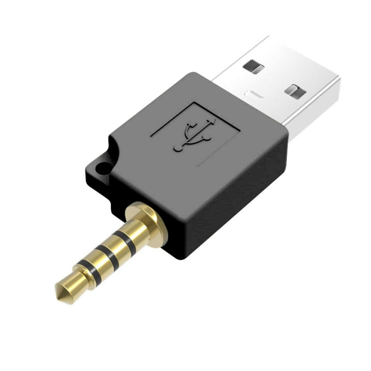 محول شحن وموصل بيانات USB لجهاز iPod shuffle الجيل الثالث / الثاني، الطول: 4.6 سم
