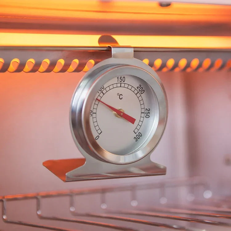 مقياس حرارة فرن من الفولاذ المقاوم للصدأ (0~300℃)، مقياس فرن