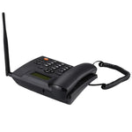fixed wireless GSM business phone with 2.4 inch screen and dual SIM slots.