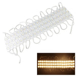 مصباح LED عالي الدفء أبيض محدب 20 × 3 LED SMD 5730 بزاوية 180 درجة، 12 فولت تيار مستمر، S-LED-0395W، S-LED-0395WW