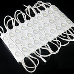 مصباح LED عالي الدفء أبيض محدب 20 × 3 LED SMD 5730 بزاوية 180 درجة، 12 فولت تيار مستمر، S-LED-0395W، S-LED-0395WW