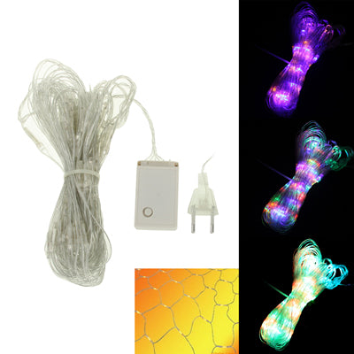ضوء RGB مكون من 96 LED مع وحدة تحكم، تأثير وميض / تلاشي / مطاردة