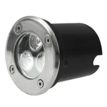 ضوء مقاوم للماء 3 LED، تيار مستمر 12 فولت، ضوء أبيض
