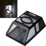 مصباح سياج شمسي 2 LED مثبت على الحائط، S-LED-3090W، S-LED-3090WW