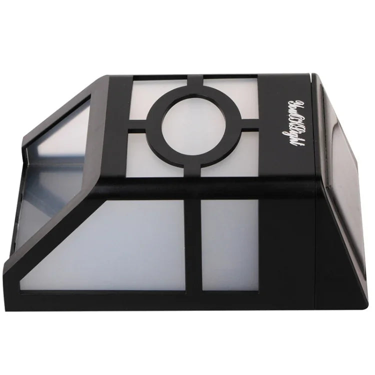 مصباح سياج شمسي 2 LED مثبت على الحائط، S-LED-3090W، S-LED-3090WW