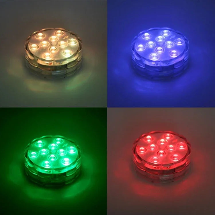 10 LED مع تحكم عن بعد