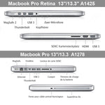 غطاء حماية صلب بلاستيكي غير لامع لماك بوك برو 13.3 بوصة، S-MAC-0023A، S-MAC-0023B، S-MAC-0023C، S-MAC-0023D، S-MAC-0023E، S-MAC-0023F، S-MAC-0023G، S-MAC-0023H