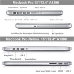 غطاء حماية صلب بلاستيكي غير لامع لماك بوك برو 15.4 بوصة، S-MAC-0024A، S-MAC-0024B، S-MAC-0024C، S-MAC-0024D، S-MAC-0024E، S-MAC-0024F، S-MAC-0024G، S-MAC-0024H