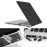 غطاء حماية صلب غير لامع 3 في 1 مع واقي لوحة مفاتيح وسدادة غبار للمنافذ لجهاز Macbook Air 11.6 بوصة (النسخة الأمريكية) / A1370 / A1465 من ENKAY