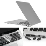 غطاء حماية صلب غير لامع 3 في 1 مع واقي لوحة مفاتيح وسدادة غبار للمنافذ لجهاز Macbook Air 11.6 بوصة (النسخة الأمريكية) / A1370 / A1465 من ENKAY