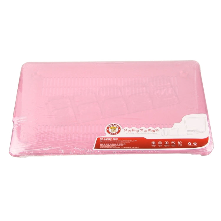 ENKAY لجهاز Macbook Air 13.3 بوصة (النسخة الأمريكية) / A1369 / A1466 غطاء صلب شفاف ثلاثي الوظائف مع حماية لوحة المفاتيح وسدادة غبار للمنافذ