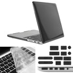 غطاء حماية صلب كريستالي 3 في 1 مع واقي لوحة مفاتيح وسدادة غبار للمنافذ من ENKAY لجهاز Macbook Pro Retina مقاس 13.3 بوصة (النسخة الأمريكية) / A1425 / A1502 Hat-Prince
