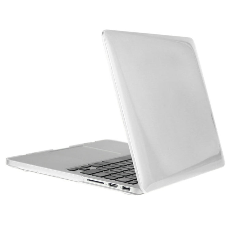 غطاء حماية صلب كريستالي 3 في 1 مع واقي لوحة مفاتيح وسدادة غبار للمنافذ من ENKAY لجهاز Macbook Pro Retina مقاس 13.3 بوصة (النسخة الأمريكية) / A1425 / A1502 Hat-Prince