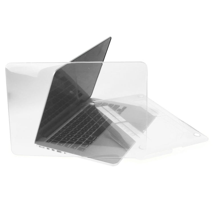غطاء حماية صلب كريستالي 3 في 1 مع واقي لوحة مفاتيح وسدادة غبار للمنافذ من ENKAY لجهاز Macbook Pro Retina مقاس 13.3 بوصة (النسخة الأمريكية) / A1425 / A1502 Hat-Prince