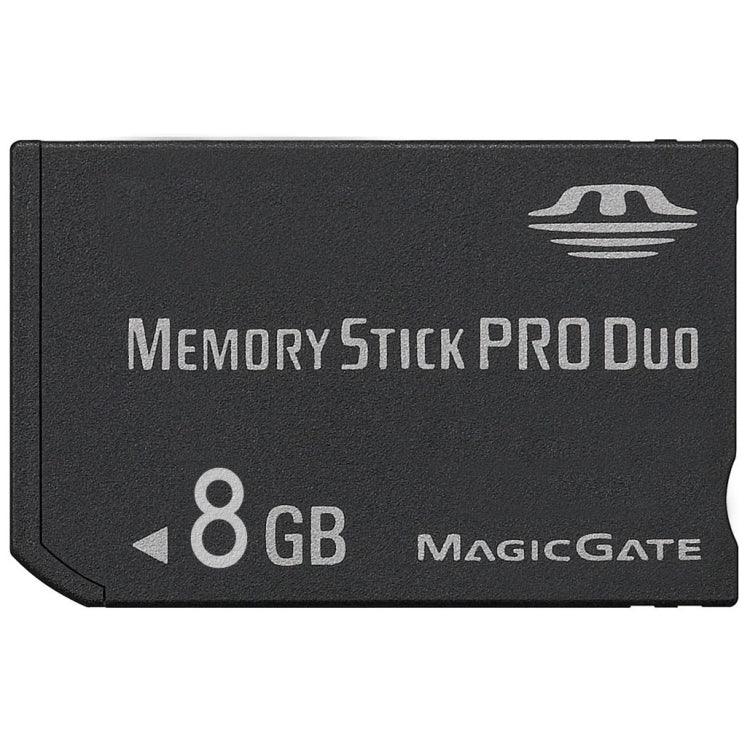 بطاقة ذاكرة 8GB Memory Stick Pro Duo (السعة الحقيقية 100%)، 8GB