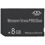 بطاقة ذاكرة 8GB Memory Stick Pro Duo (السعة الحقيقية 100%)، 8GB