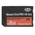 بطاقة ذاكرة 8GB Memory Stick Pro Duo HX - سرعة عالية 30MB/ثانية، للاستخدام مع بلايستيشن بورتبل (السعة الحقيقية 100%)، 8GB