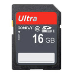 بطاقة ذاكرة كاميرا SDHC فئة 10 فائقة السرعة 16GB (السعة الحقيقية 100%)، 16GB