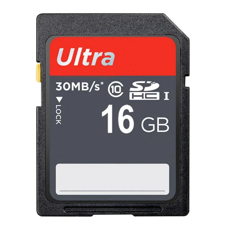 بطاقة ذاكرة كاميرا SDHC فئة 10 فائقة السرعة 16GB (السعة الحقيقية 100%)، 16GB