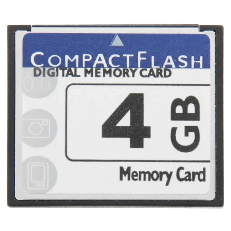 بطاقة ذاكرة رقمية Compact Flash (السعة الحقيقية 100%)، 1GB، 2GB، 4GB
