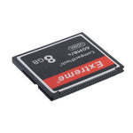 بطاقة Compact Flash شديدة التحمل 8GB، سرعة قراءة 400X، حتى 60 ميجابايت/ثانية (السعة الحقيقية 100%)، 8GB