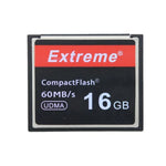 بطاقة Compact Flash شديدة التحمل 16GB، سرعة قراءة 400X، حتى 60 ميجابايت/ثانية (السعة الحقيقية 100%)، 16GB