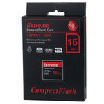 بطاقة Compact Flash شديدة التحمل 16GB، سرعة قراءة 400X، حتى 60 ميجابايت/ثانية (السعة الحقيقية 100%)، 16GB