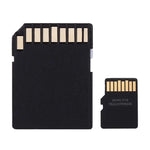 بطاقة ذاكرة TF/Micro SDHC UHS-1 (U1) عالية السرعة فئة 10 بسعة 16 جيجابايت، سرعة كتابة: 15 ميجابايت/ث، سرعة قراءة: 30 ميجابايت/ث (السعة الحقيقية 100%)، 16 جيجابايت