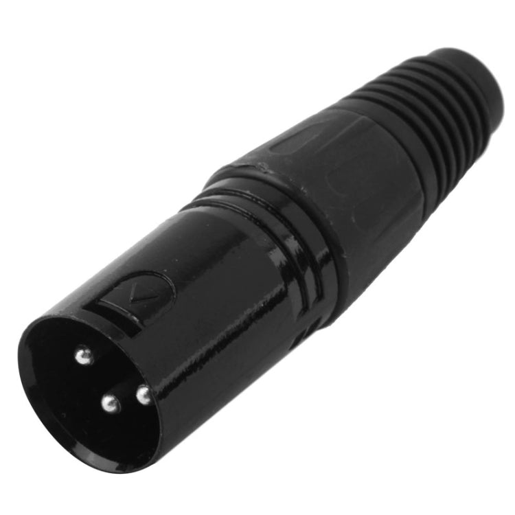 موصل ميكروفون ذكر XLR بثلاثة دبابيس، قابس ذكر XLR