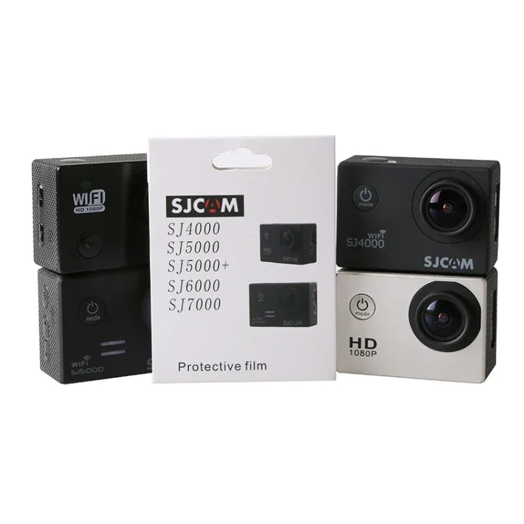 واقي شاشة LCD عالي الدقة مضاد للوهج لكاميرات SJCAM SJ4000 و SJ4000 Wifi و SJ5000 و SJ5000 Wifi و SJ5000+ Wifi و SJ6000 و SJ7000 الرياضية، SJ7000
