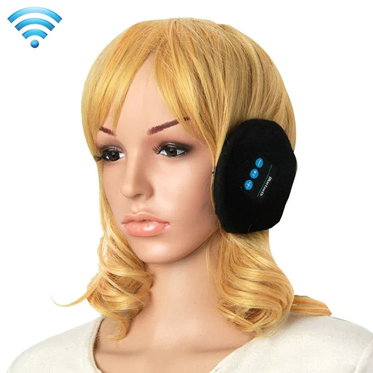 سماعة رأس بلوتوث My-Call V3.0 مع واقي أذن دافئ لفصل الشتاء لهواتف iPhone 6 و6s / iPhone 5 و5S / iPhone 4 و4S وأجهزة بلوتوث أخرى