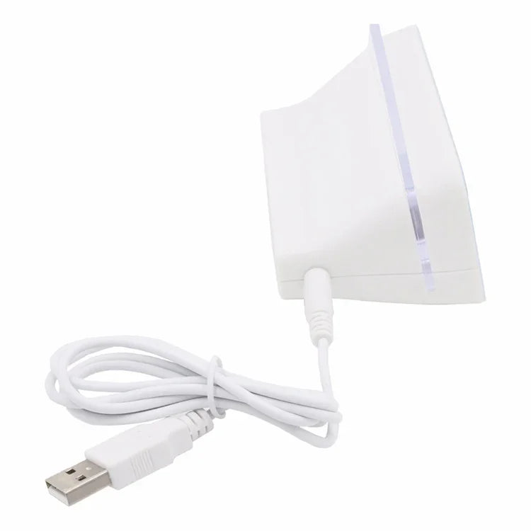 ساعة منبه رقمية متعددة الوظائف بشاشة LCD + مركز USB بأربعة منافذ + لوحة رسائل بإضاءة خلفية LCD زرقاء أو خضراء، لوحة رسائل USB