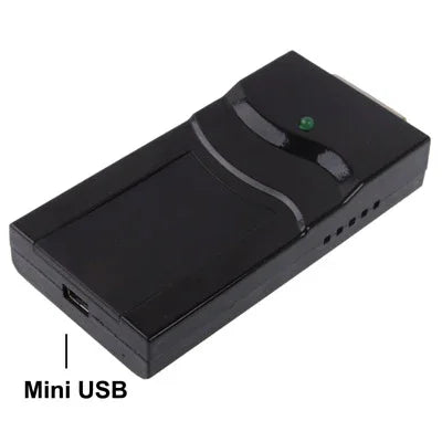 محول عرض USB 2.0 إلى DVI / VGA / HDMI، يدعم Full HD 1080P، قابل للتوسيع حتى 6 وحدات عرض، دقة USB 2.0: 1920*1080