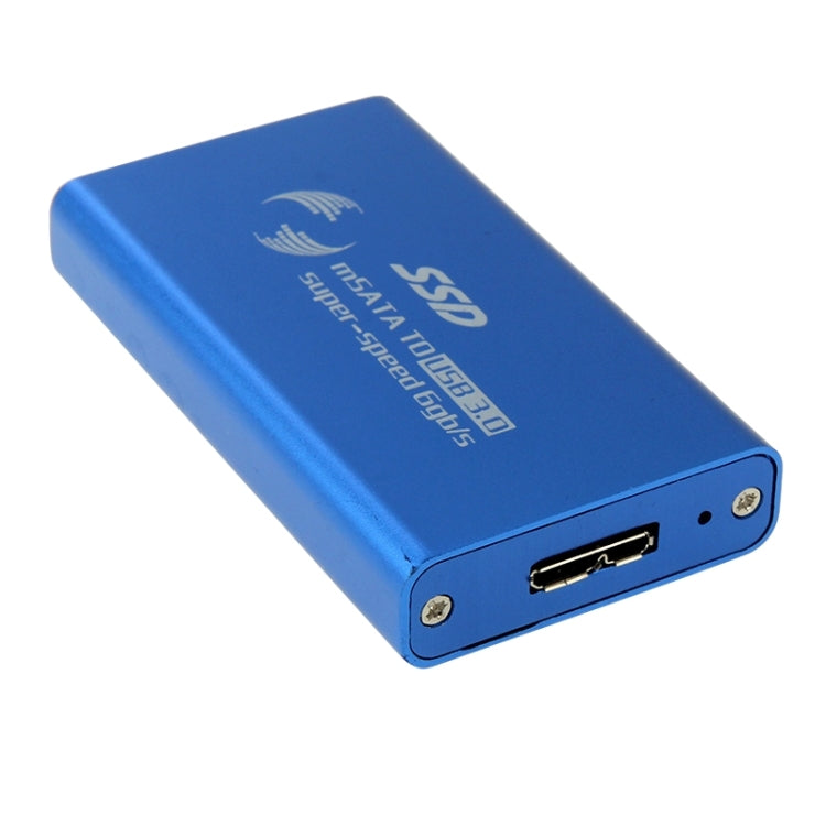 علبة قرص صلب SSD mSATA بسرعة 6 جيجابت/ثانية إلى USB 3.0