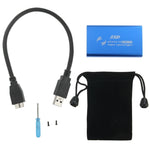 علبة قرص صلب SSD mSATA بسرعة 6 جيجابت/ثانية إلى USB 3.0