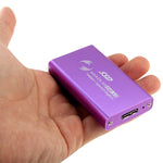 علبة قرص صلب SSD mSATA بسرعة 6 جيجابت/ثانية إلى USB 3.0