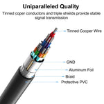 كابل OTG Y من USB 2.0 Micro-B ذكر إلى USB 2.0 Micro-B أنثى وUSB 2.0 أنثى، الطول: 19 / 30 سم