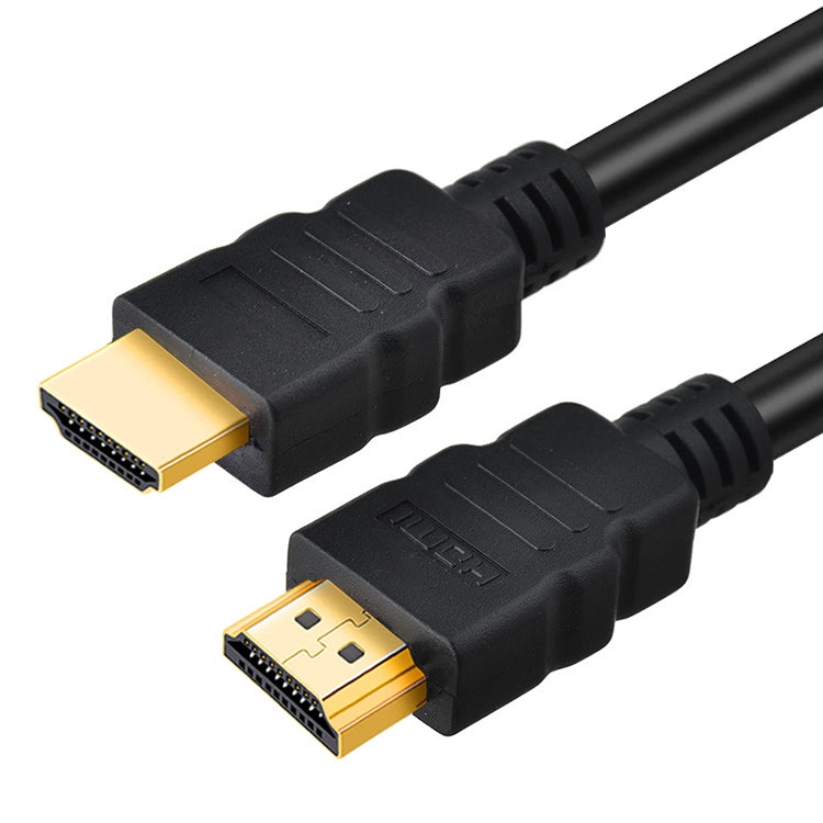 كابل HDMI بطول 1.8 متر، 19 دبوس ذكر إلى 19 دبوس ذكر، الإصدار 1.3، يدعم تلفاز HD / Xbox 360 / PS3 وغيرها (أسود مع طلاء ذهبي)، HDMI مطلي بالذهب، الطول: 1.8 متر