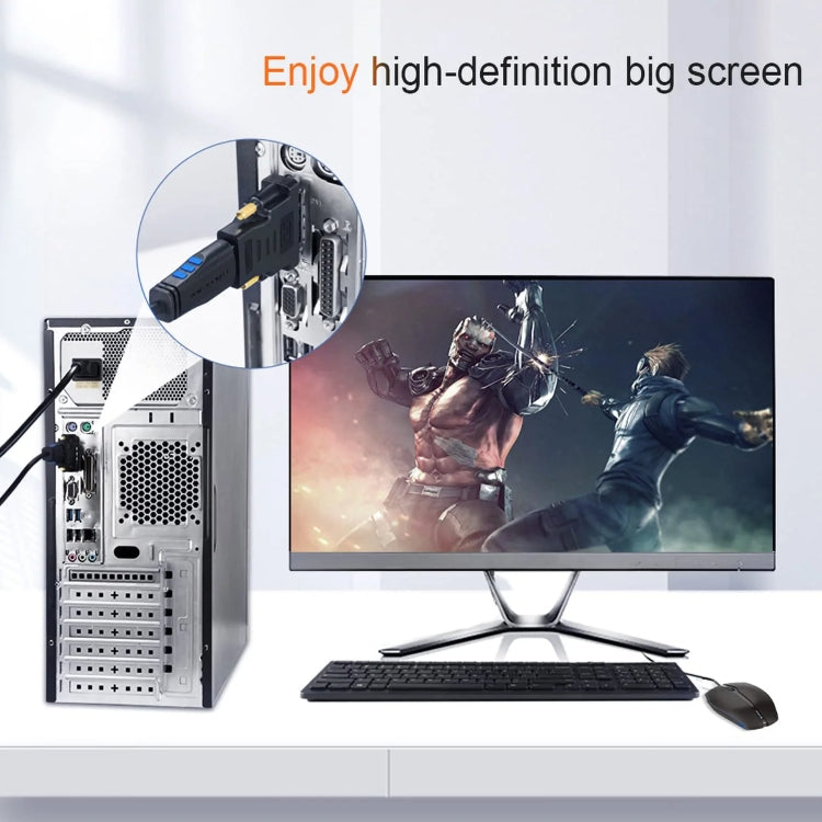 محول HDMI 19 دبوس أنثى إلى DVI 24+1 دبوس ذكر (مطلي بالذهب)، HDMI أنثى إلى DVI 24+1 دبوس ذكر