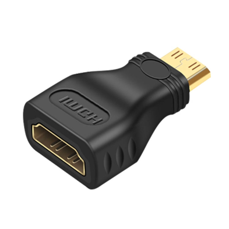 محول Mini HDMI ذكر مطلي بالذهب إلى HDMI 19 دبوس أنثى، Mini HDMI ذكر إلى HDMI أنثى