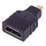محول Micro HDMI ذكر إلى HDMI أنثى (مطلي بالذهب)، Micro HDMI ذكر إلى HDMI أنثى